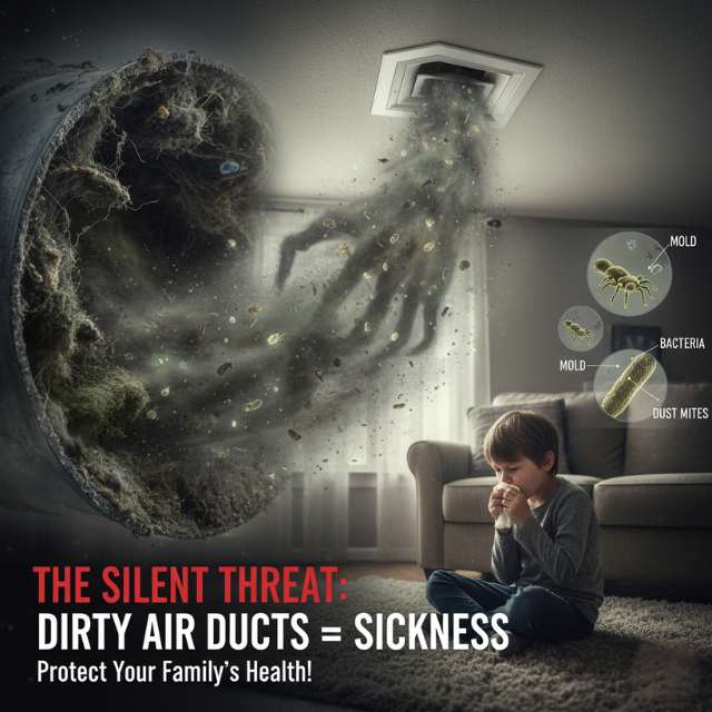 Dirty Ducts Danger Mold